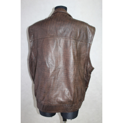 KAMIZELKA MOTOR SKÓRA TRAPPER rozm. 52